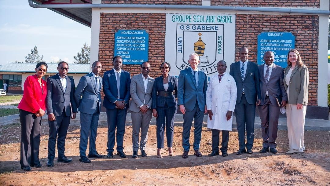 Details on GS Gaseke in Gicumbi District, Rwanda's first school with Starlink high-speed internet.